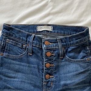 Madewell Darkwash Jeans